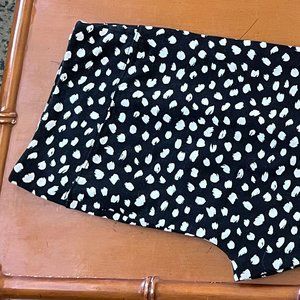 XL J Crew Black & White Leggings